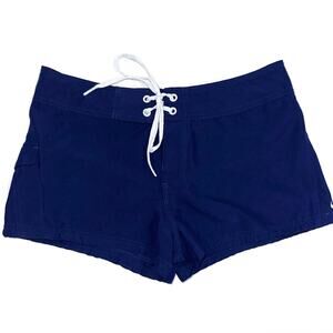 Nike Women’s Y2K Navy Blue Swim Board Shorts 2” Inseam Size Small